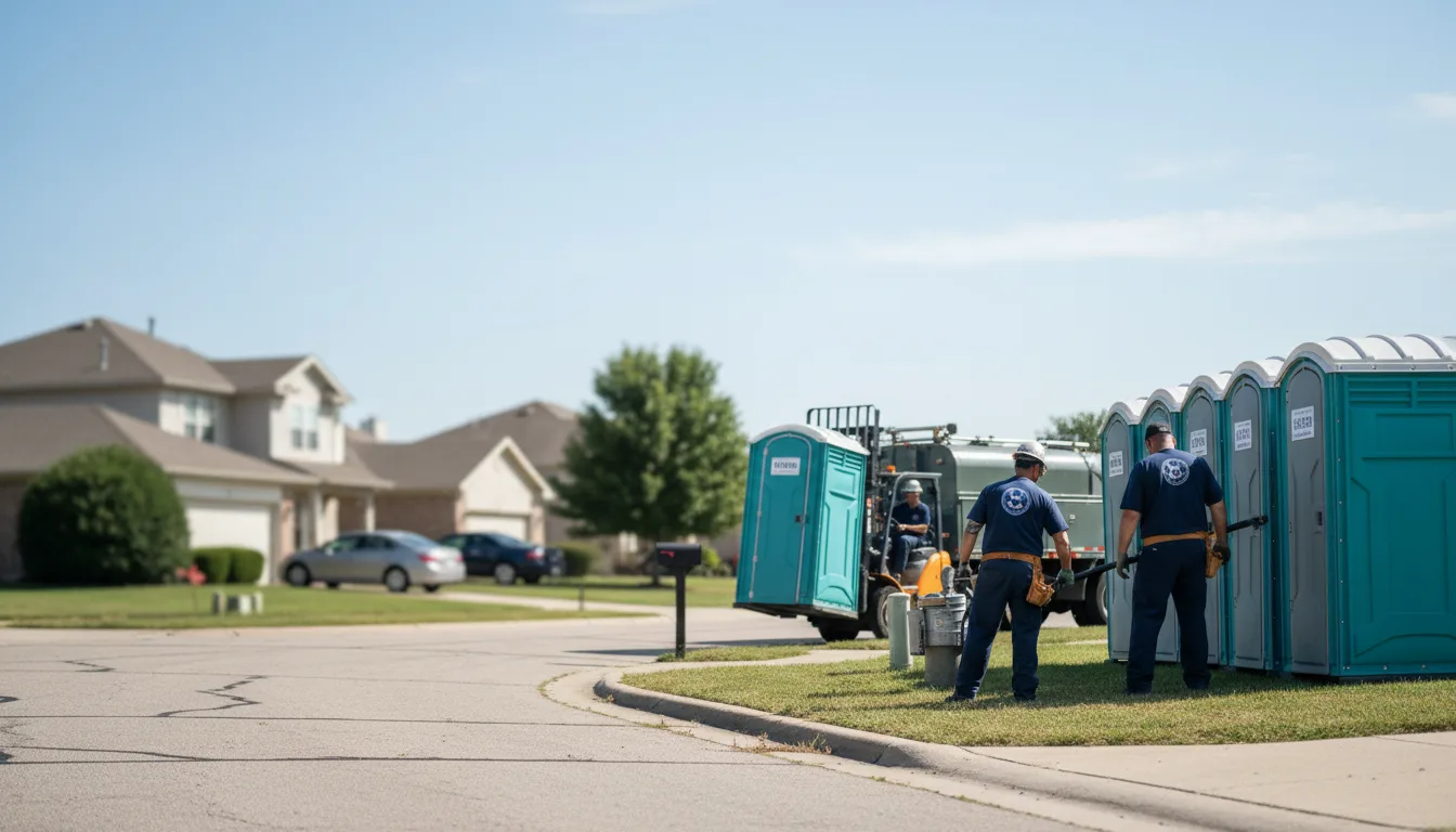 Porta Potty Rental in New Holland, OH near me